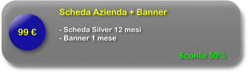 promo scheda silver banner